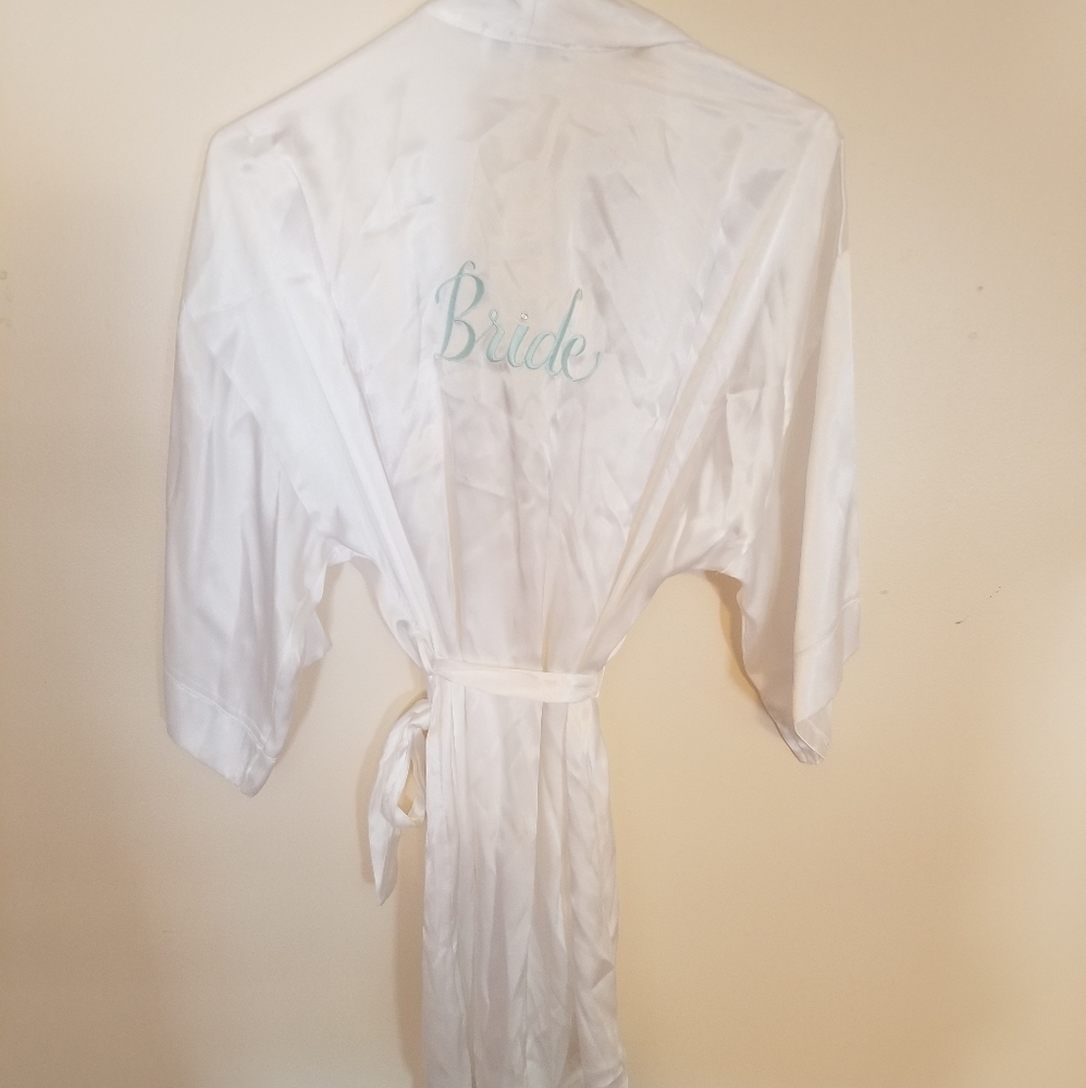 Bride Satin Robe